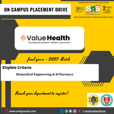 Value Health Flyer
