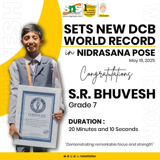 Bhuvesh DCB World Record (Academy)