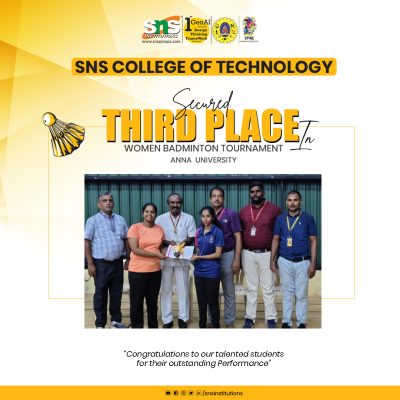 SNSCE Badminton Anna university